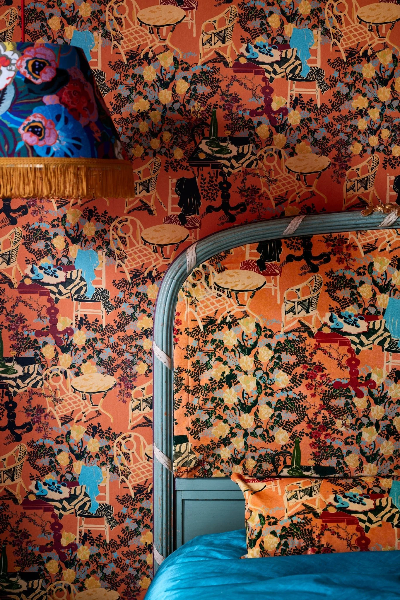 MindtheGap LA BRASSERIA Salmon FB00129 Fabric - Image 8