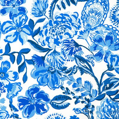 LEE JOFA 2025114.550.0 SHE'S GOT SOL INDIGO Fabric