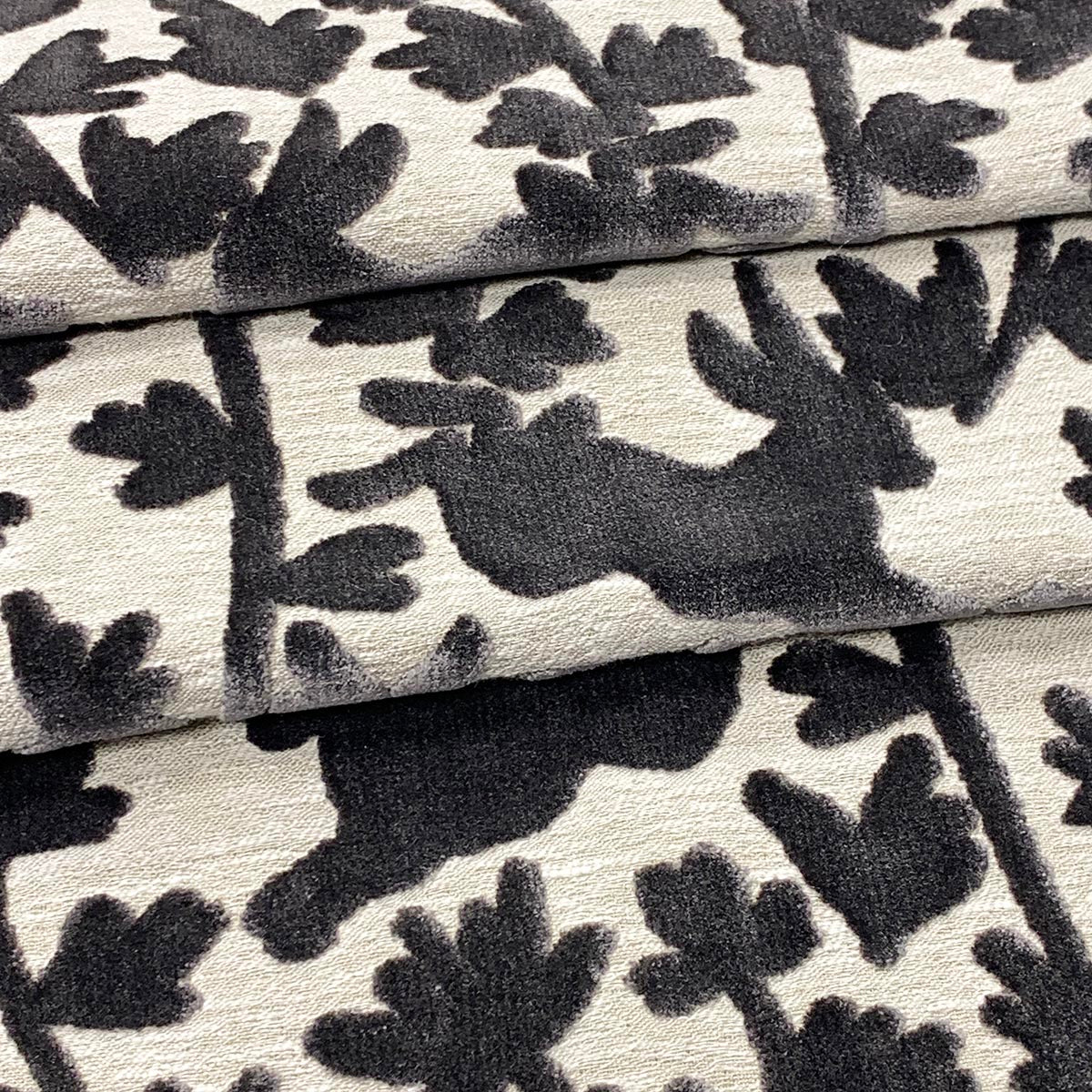 Mag Fabrics 10788 THUMPER CHARCOAL Fabric - Image 3