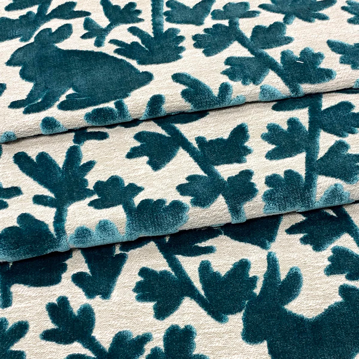 Mag Fabrics 10789 THUMPER CERULEAN Fabric - Image 3