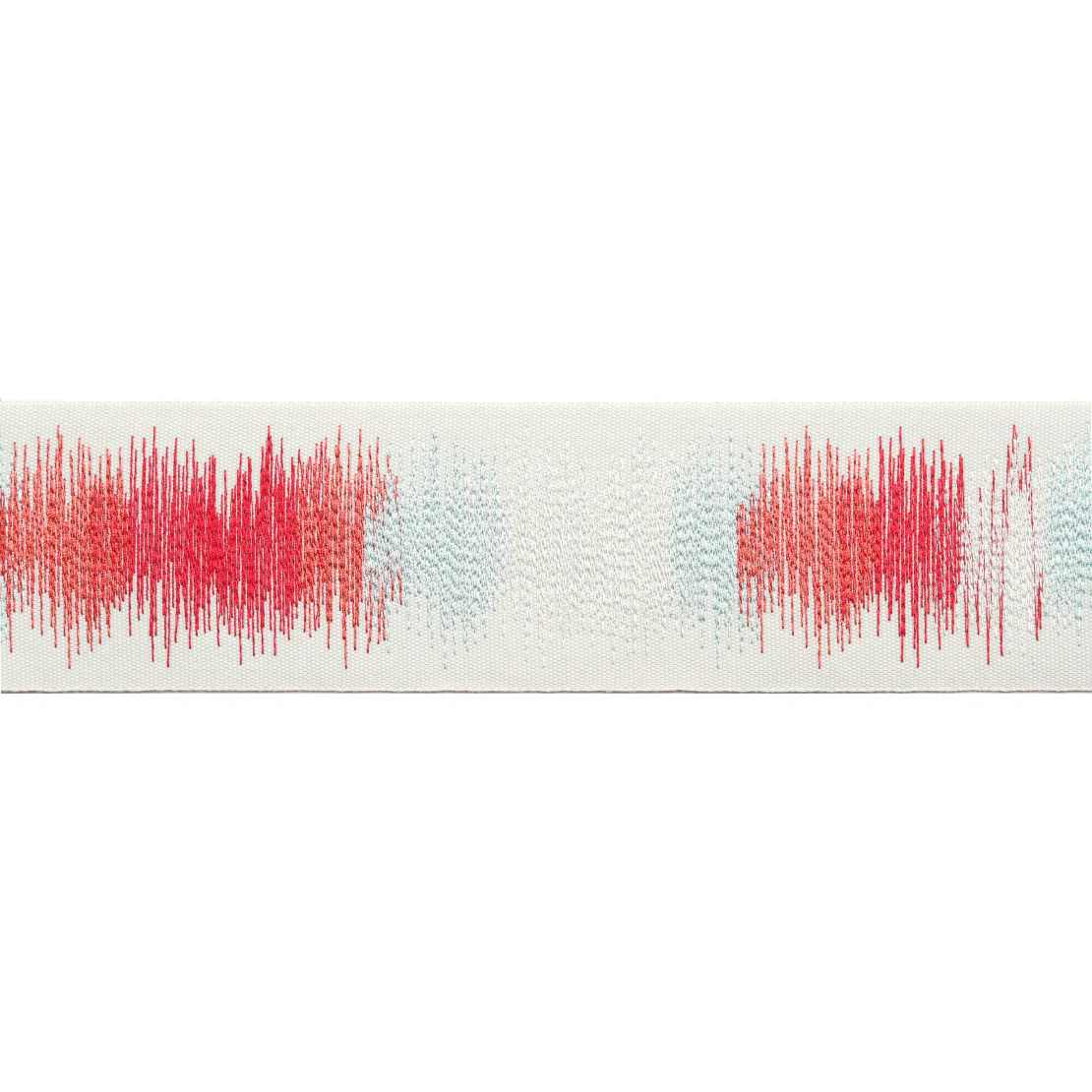 Mag Fabrics 11739 DERRY EMB TAPE CORAL Fabric