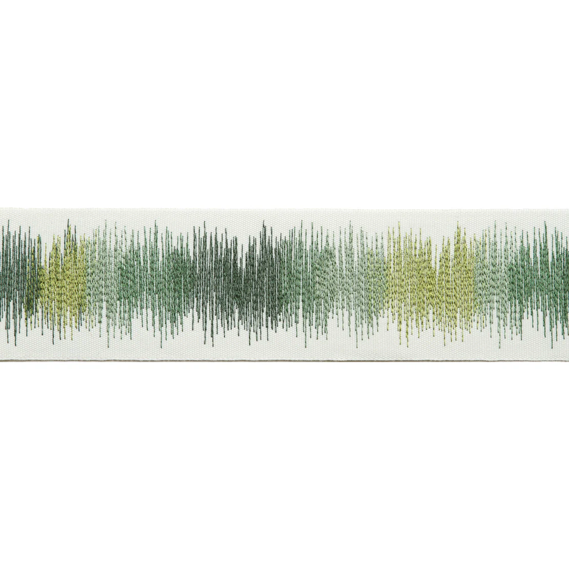 Mag Fabrics 11743 DERRY EMB TAPE LIME Fabric