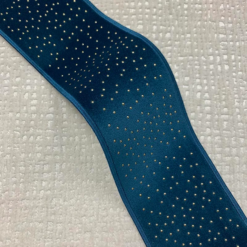 Mag Fabrics 9396 ESTELLA TAPE KINGFISHER Fabric