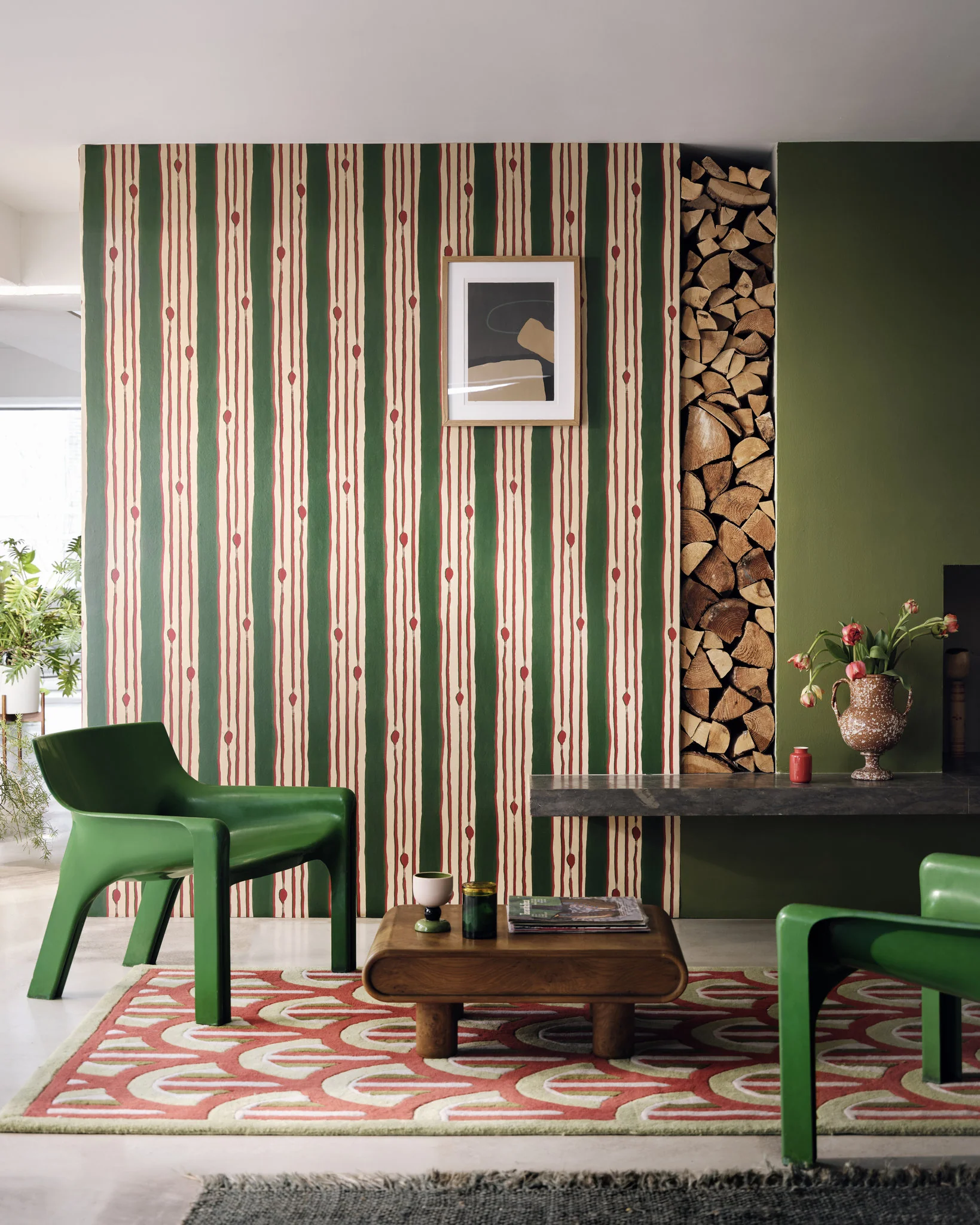 MindtheGap MINUANO Green WP30237 Wallpaper - Image 2