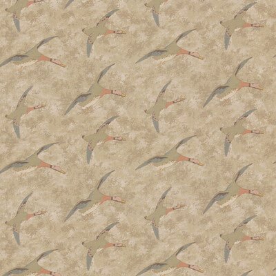 MULBERRY FD2026.J107.0 FOREST DUCKS PARCHMENT Fabric