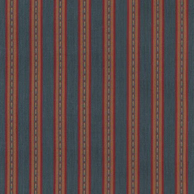 MULBERRY FD847.R11.0 COUNTRY STRIPE TEAL Fabric