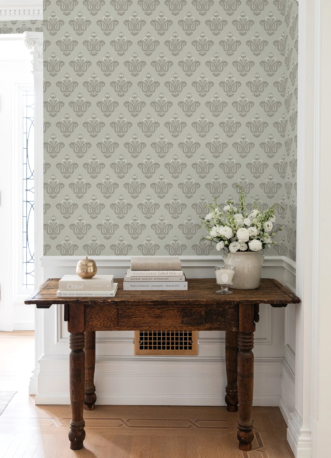 Nabela Noor Home NNS6520 Fazia Moss Peel and Stick Wallpaper - Image 5