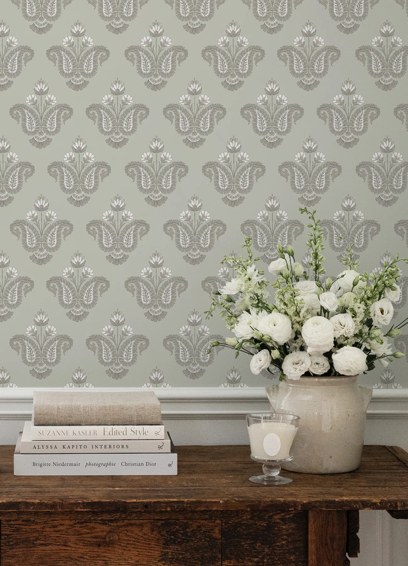 Nabela Noor Home NNS6520 Fazia Moss Peel and Stick Wallpaper - Image 6