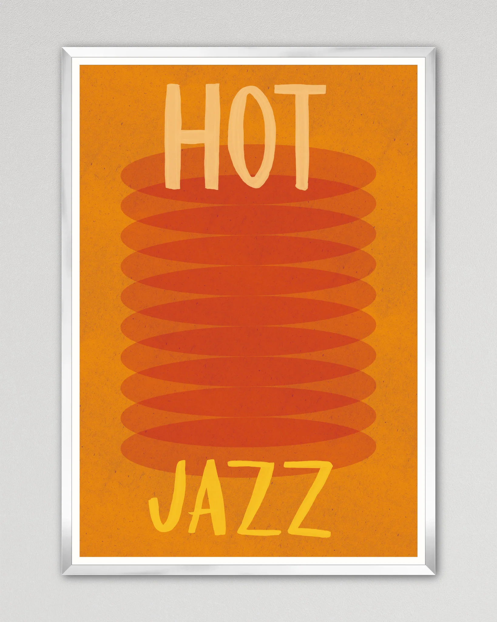 MindtheGap Orange power FA13975 Wall Art - Image 2