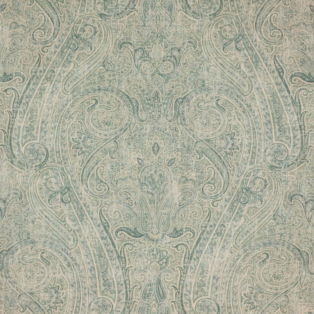 RM Coco Alcantara Paisley Jade 13623568 Fabric