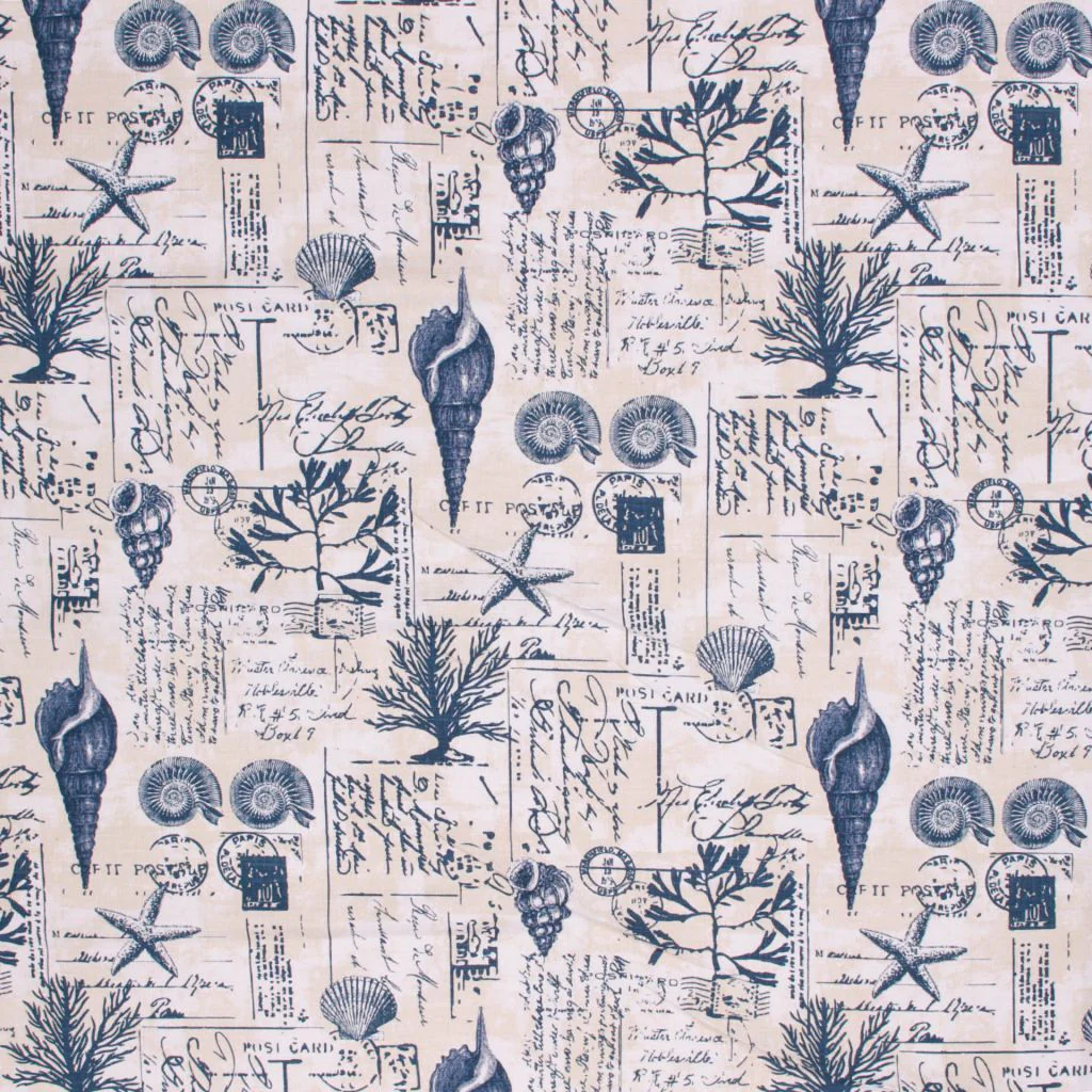RM Coco BEACH JOURNAL MARINER 12605212 Fabric