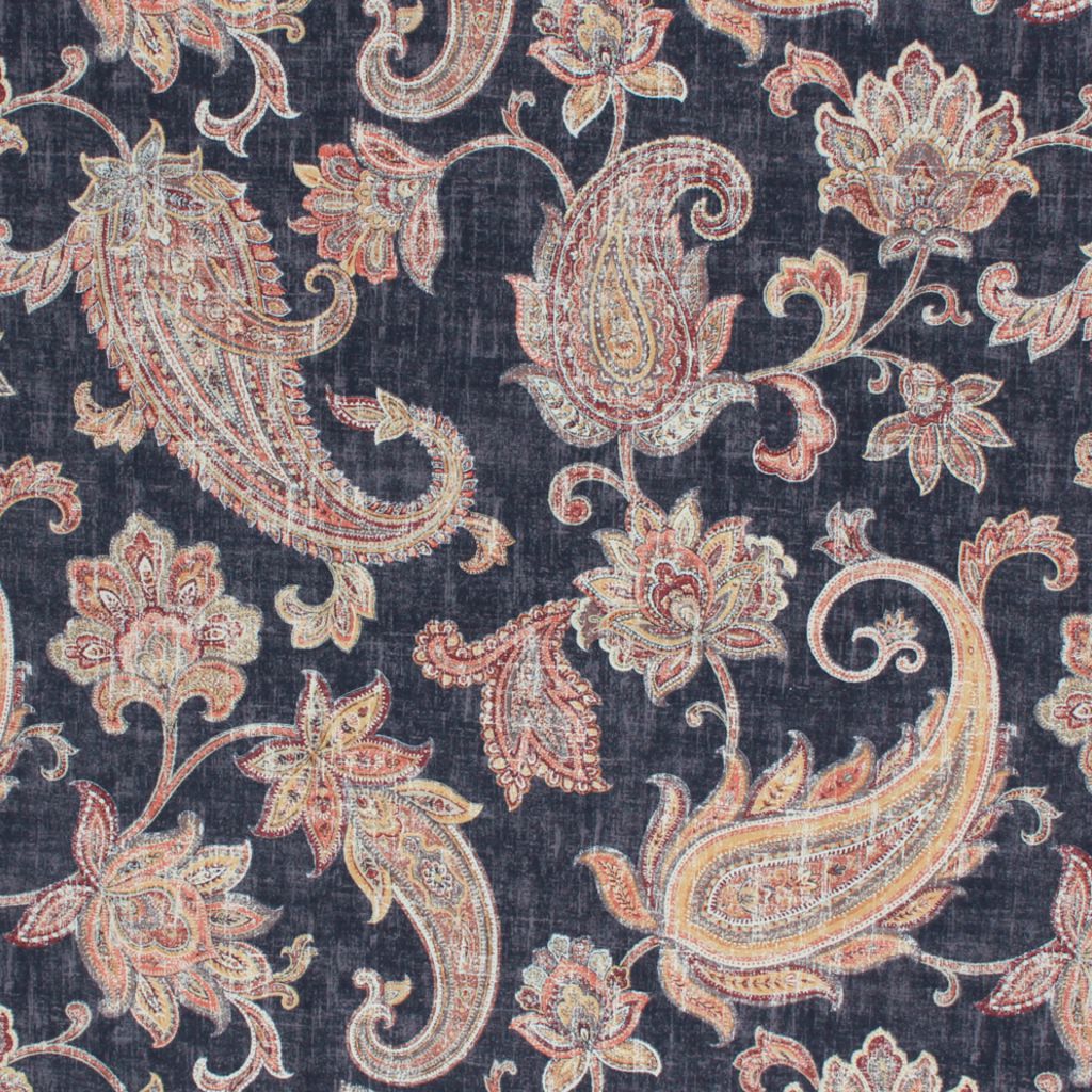 RM Coco Clarendon Manor Onyx 1306569 Fabric