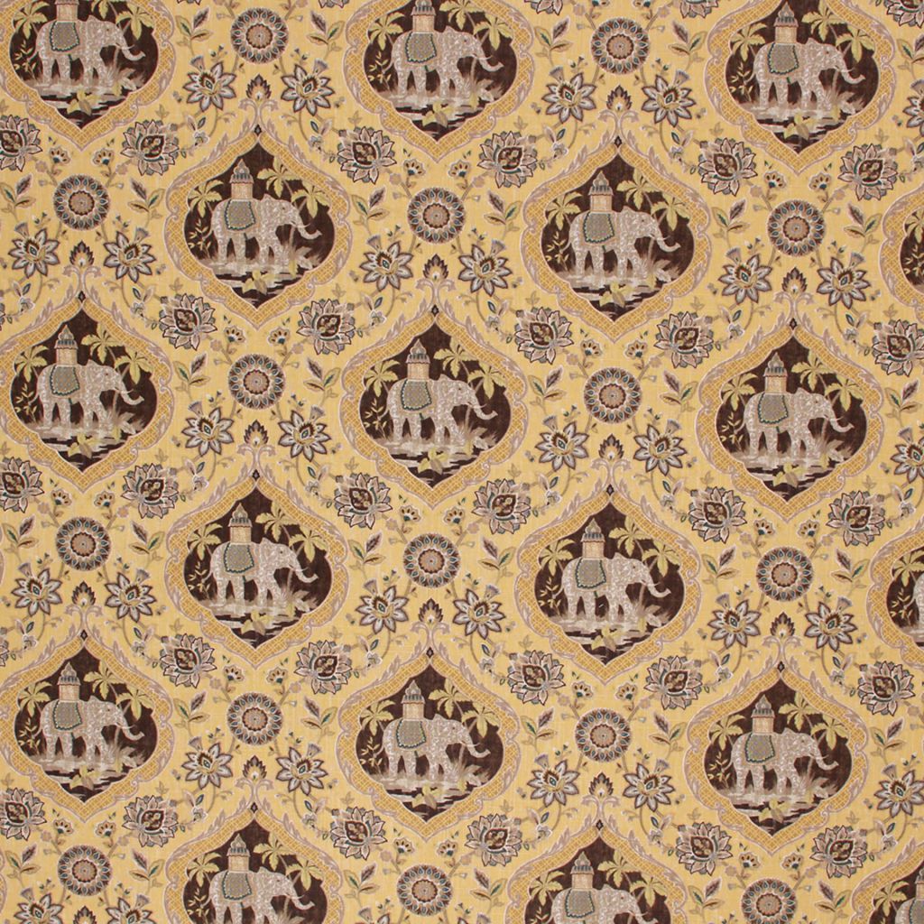RM Coco ELEPHANT TALES MAIZE 12700820 Fabric