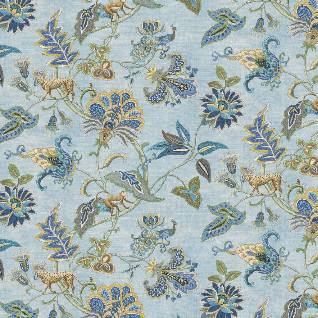 RM Coco Floral Safari French Blue 13988357 Fabric