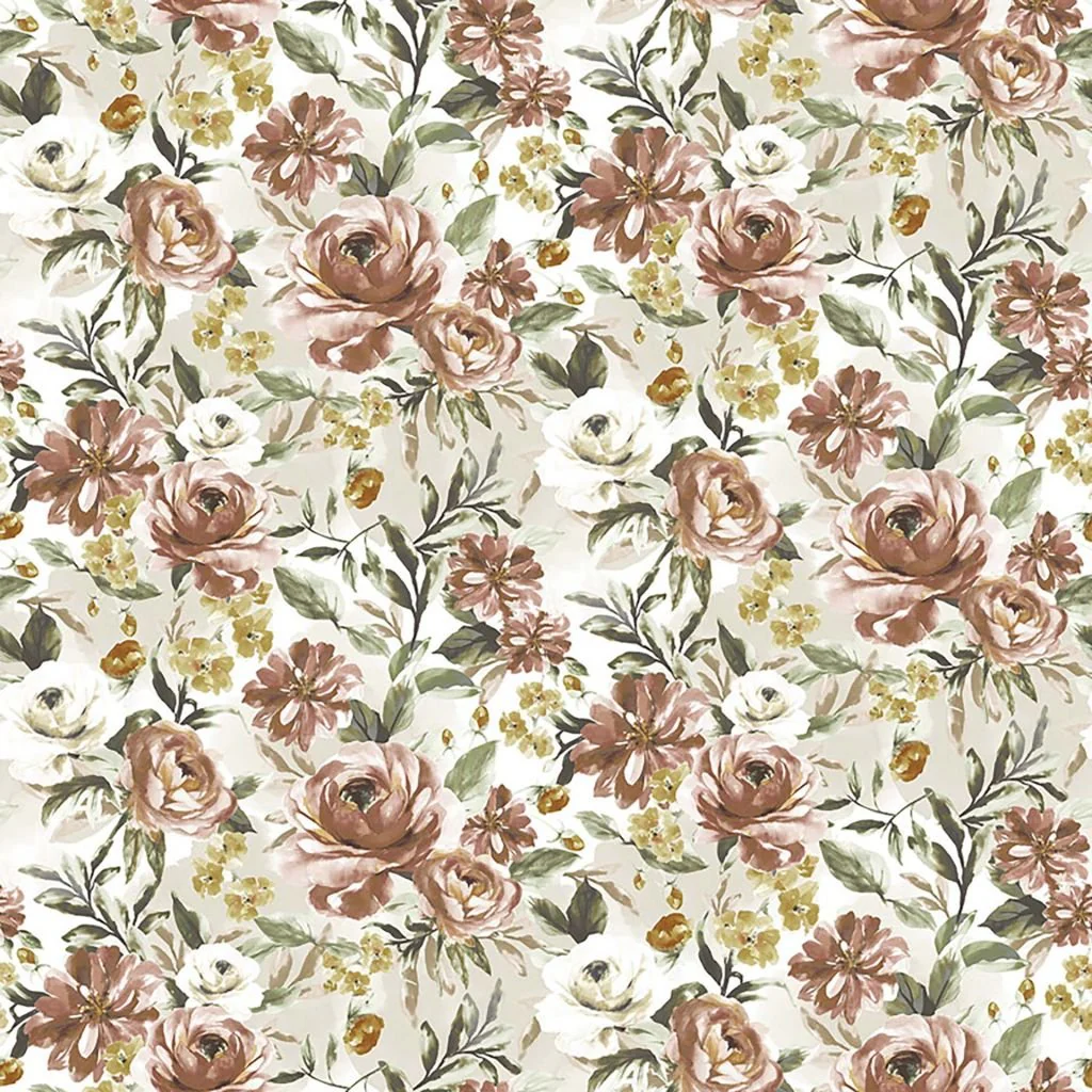 RM Coco Kew Garden Sandalwood 1404138 Fabric