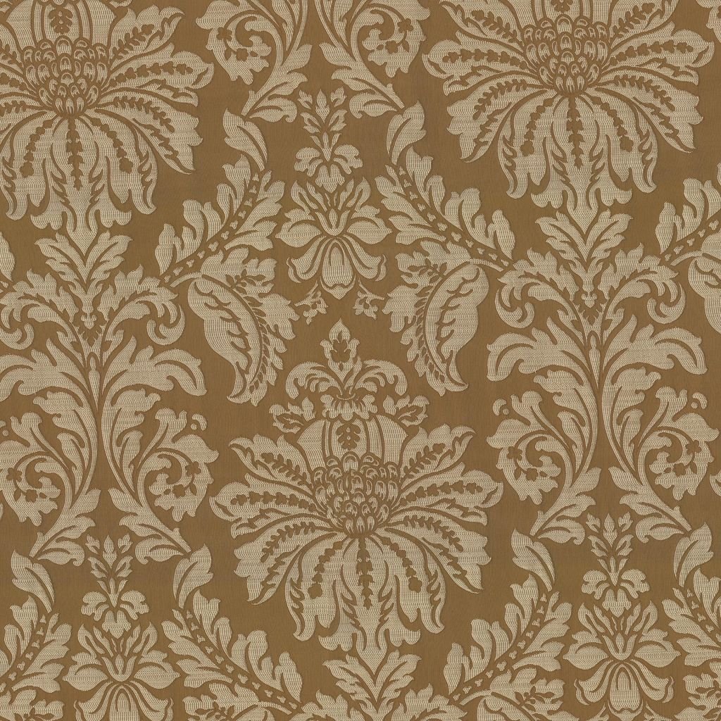 RM Coco Rialto Damask Old Gold PR0134801 Fabric