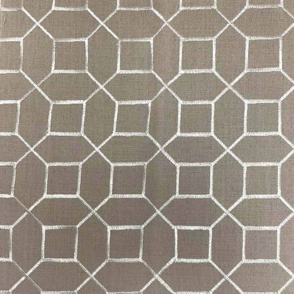 RM Coco Sedgewick Trellis Cement 13077593 Fabric