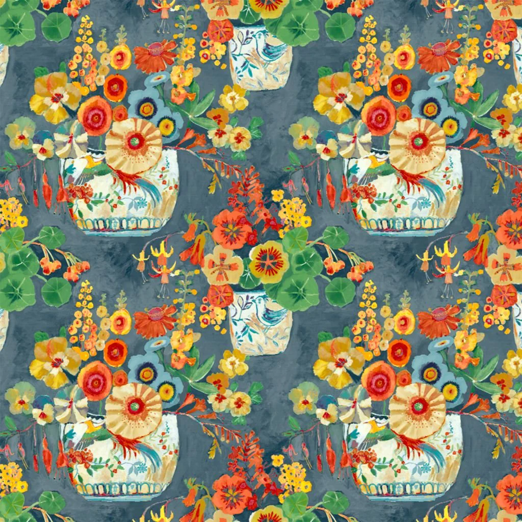 RM Coco Still Life Twilight 1398352 Fabric