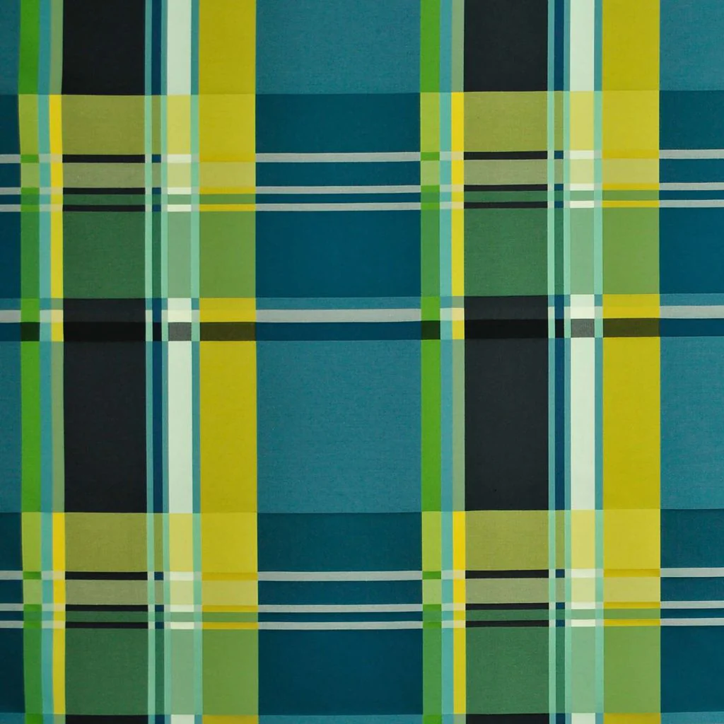 RM Coco Technicolor Plaid Evergreen 14043440 Fabric