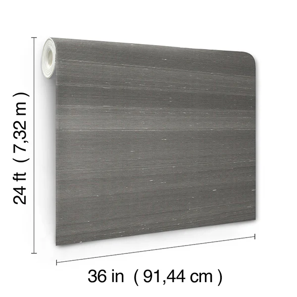 Ronald Redding GRL88126 Silk Road Graphite Wallpaper - Image 3