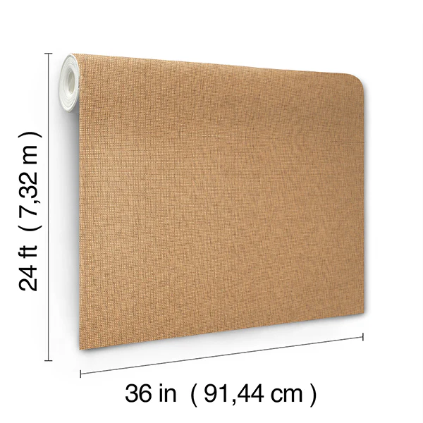 Ronald Redding GRL88364 Check Paperweave Saddle Weave Wallpaper - Image 3