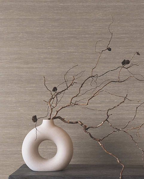 Ronald Redding GRL88367 Smooth Abaca Stone Wallpaper - Image 4
