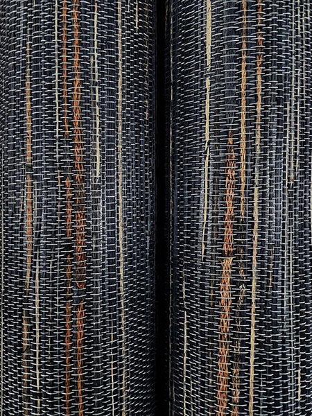 Ronald Redding GRL88381 Multicolored Hemp Navy Wallpaper - Image 2