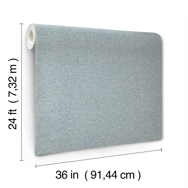 Ronald Redding GRL88396 Check Paperweave Autumn Sky Wallpaper - Image 2