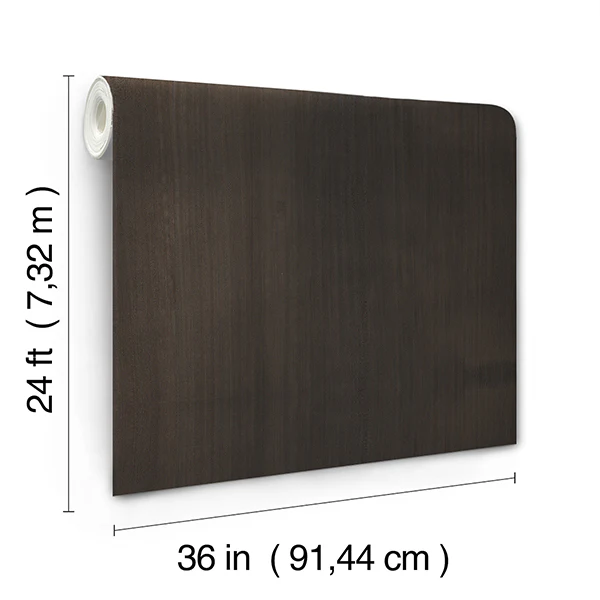 Ronald Redding GRL88417 Wood Veneer Walnut Wallpaper - Image 3