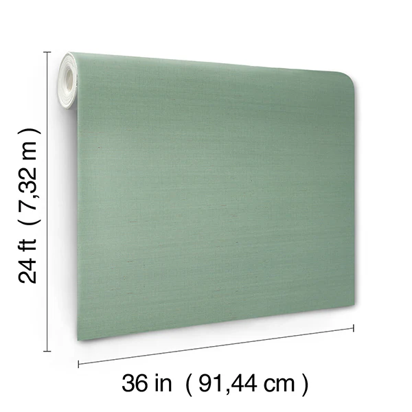 Ronald Redding GRL88443 Maguey Sisal Seafoam Wallpaper - Image 3