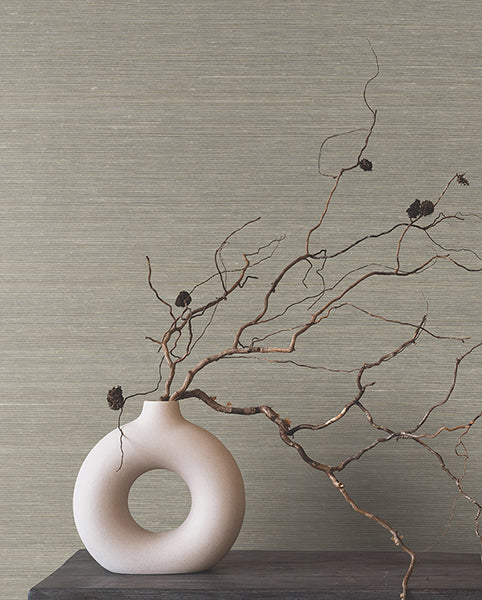 Ronald Redding YGL7012 Smooth Abaca Moonstone Wallpaper - Image 4
