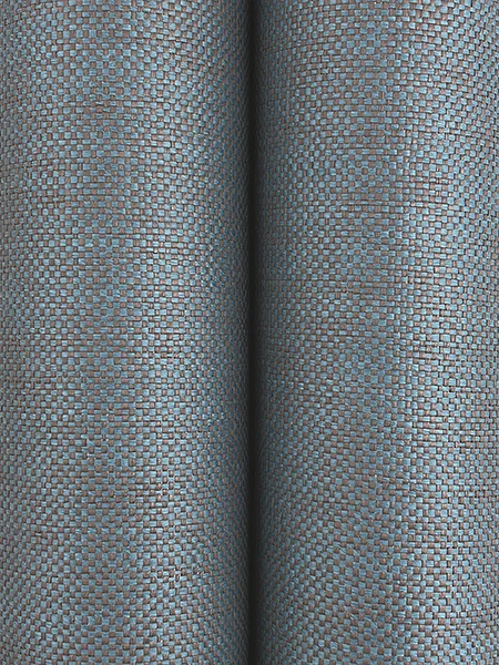 Ronald Redding YGL7056 Check Paperweave Brown / Blue Wallpaper - Image 2