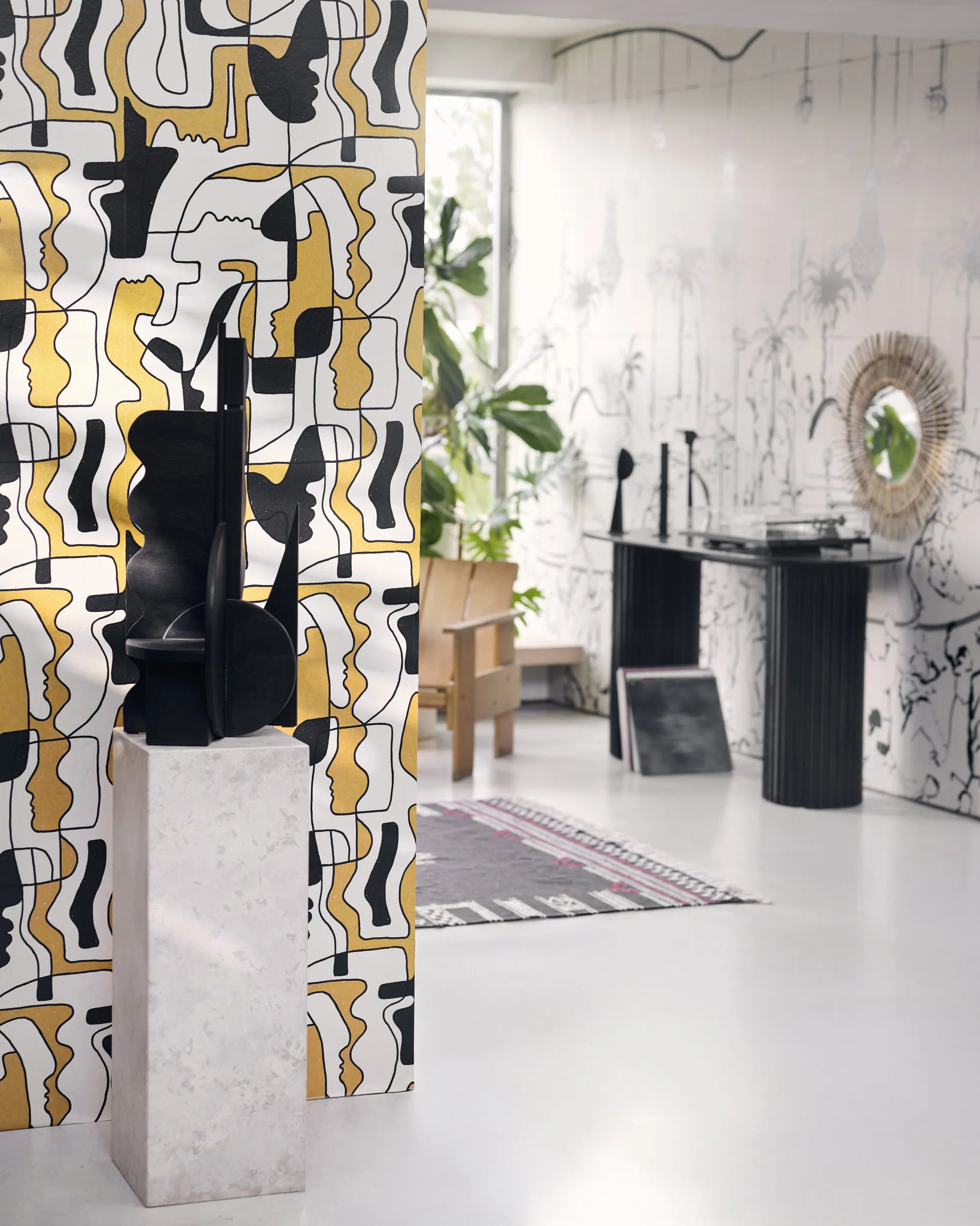 MindtheGap SAUDADE in Yellow WP20878 Wallpaper - Image 6
