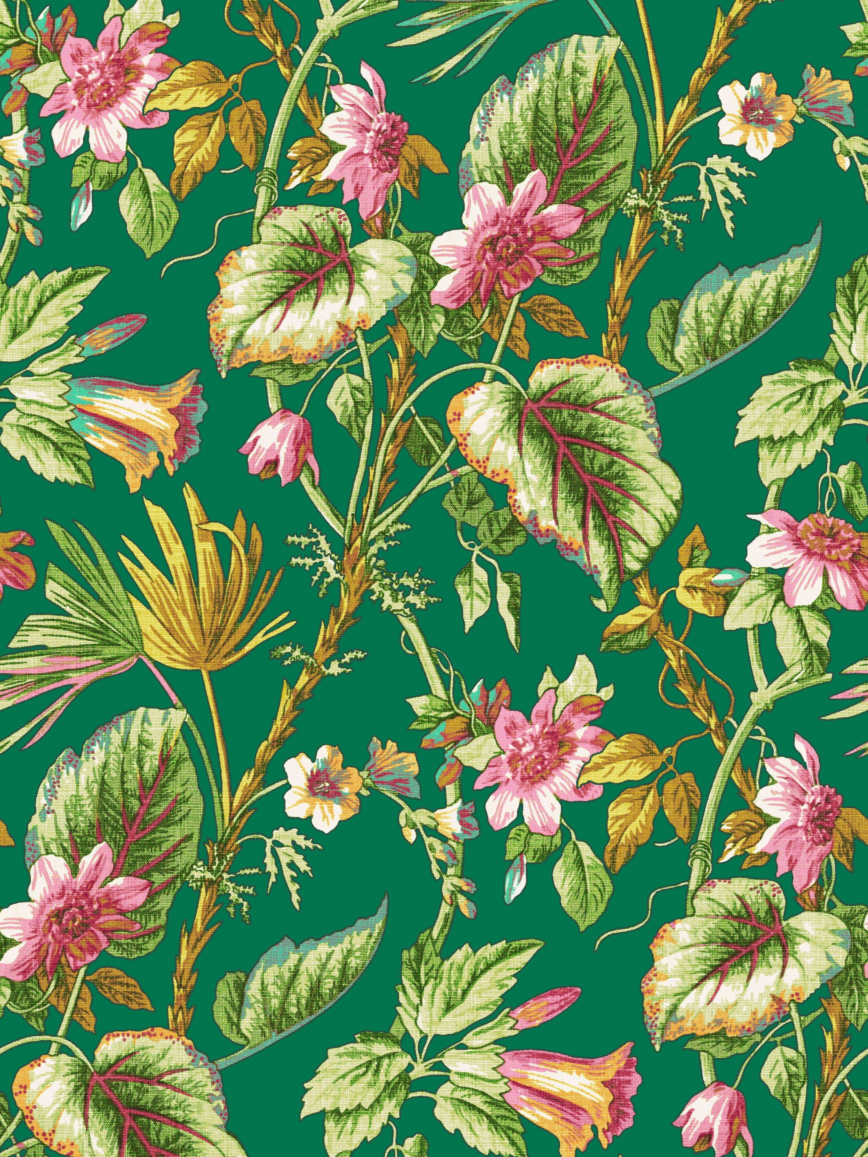 Scalamandre FS30001SCPKTRFR TROPICAL FLORA PILLOW - Image 2