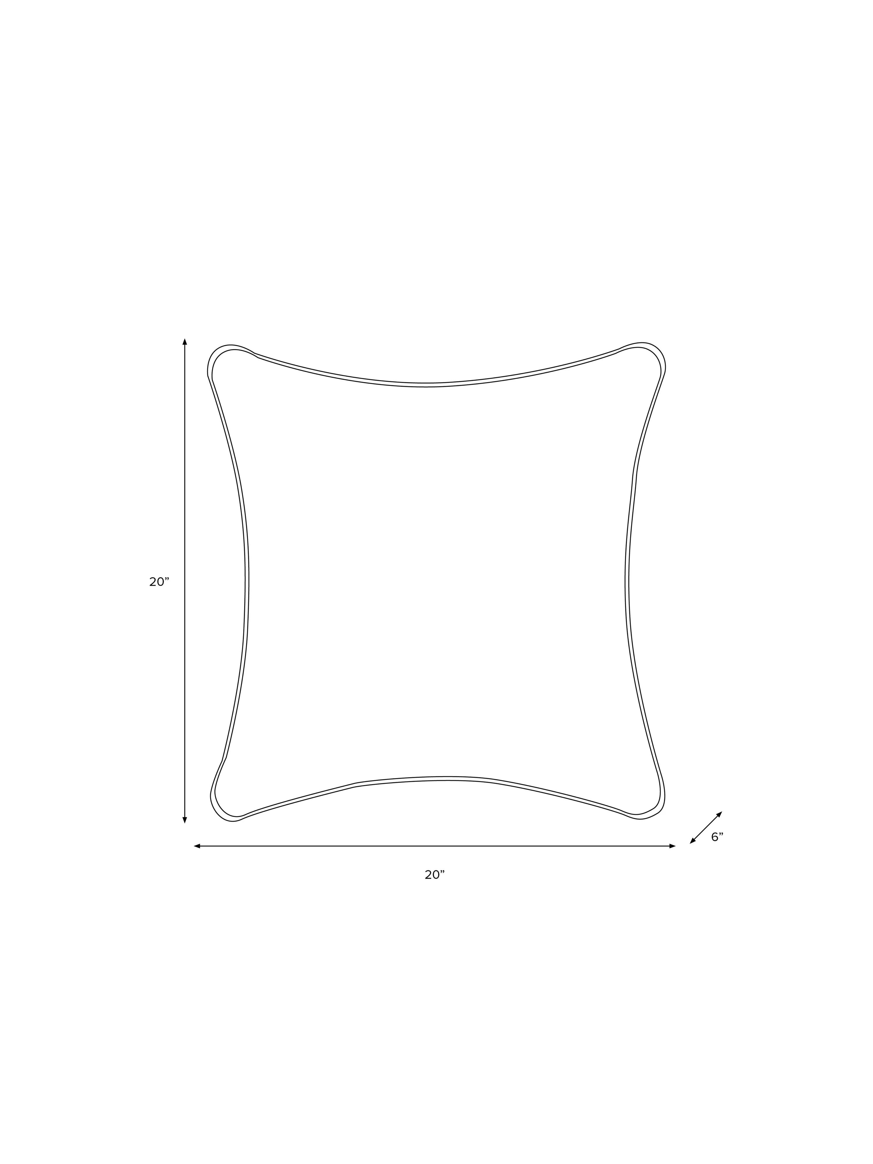 Scalamandre FS30002SCPKVYSC IVY SCROLL PILLOW - Image 2
