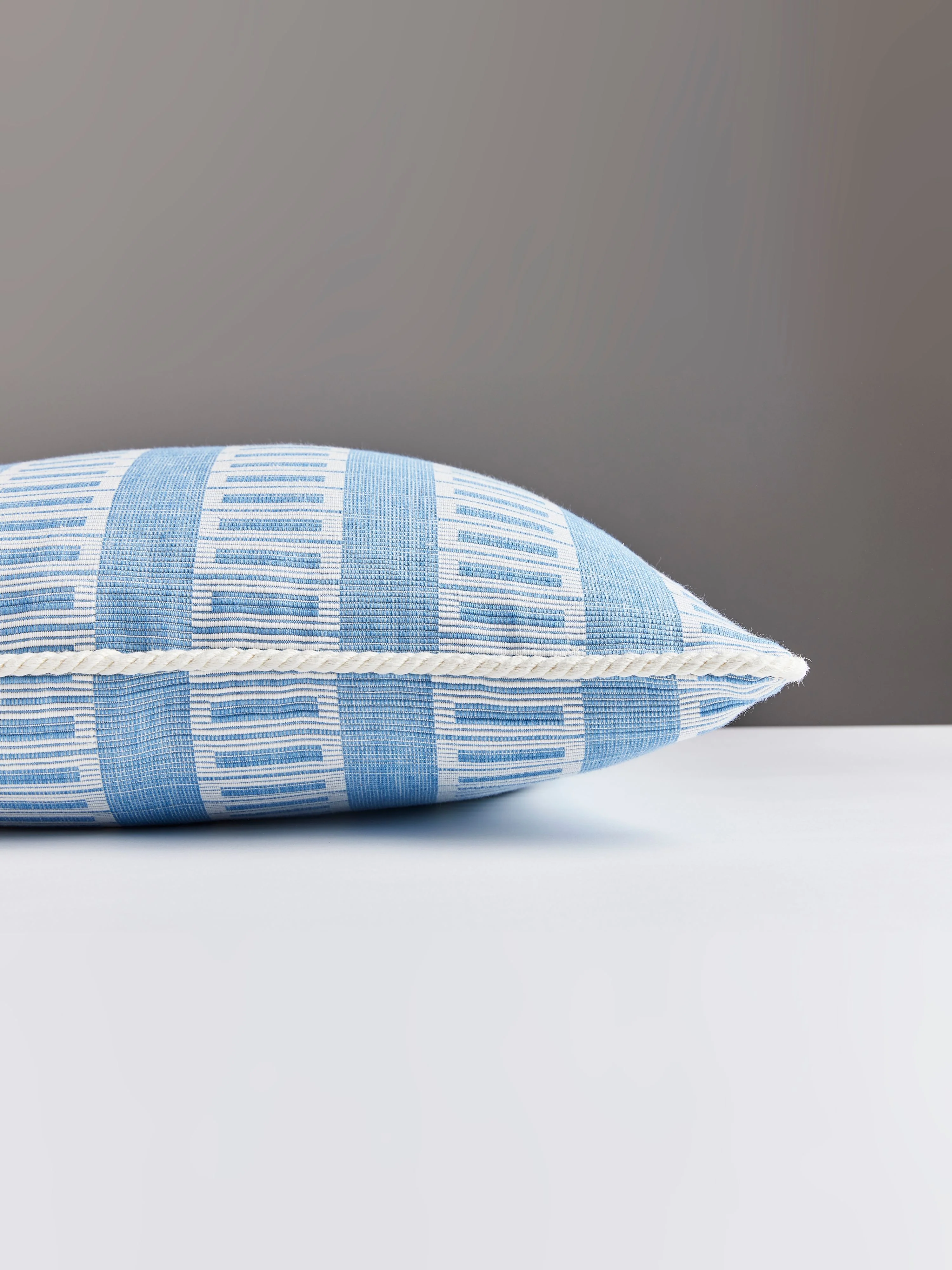 Scalamandre GW 0003LARKSPILL LARK STRIPE PILLOW