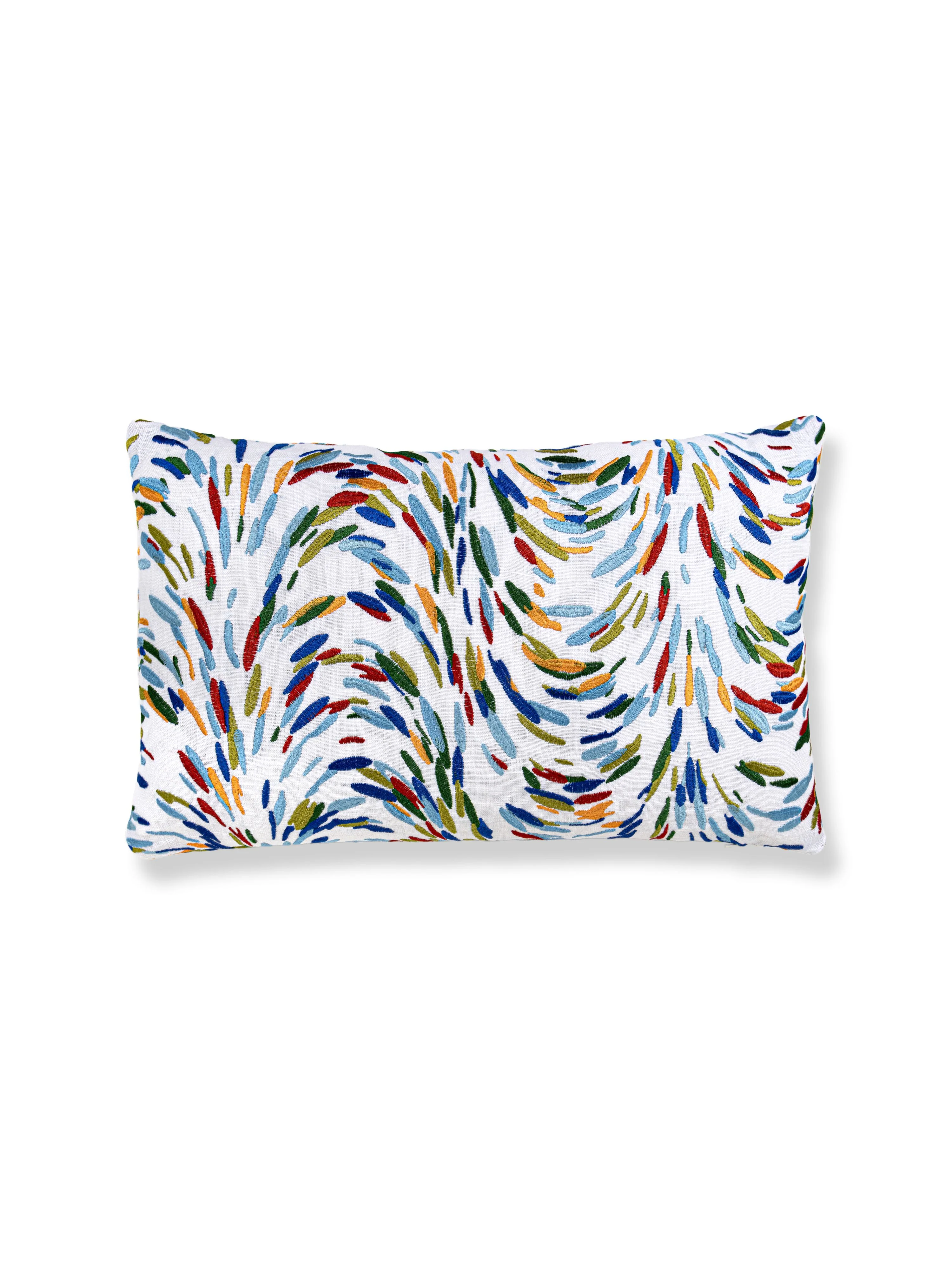 Scalamandre HN 0002LBDK27336 FOUNTAIN EMBROIDERY PILLOW - Image 2