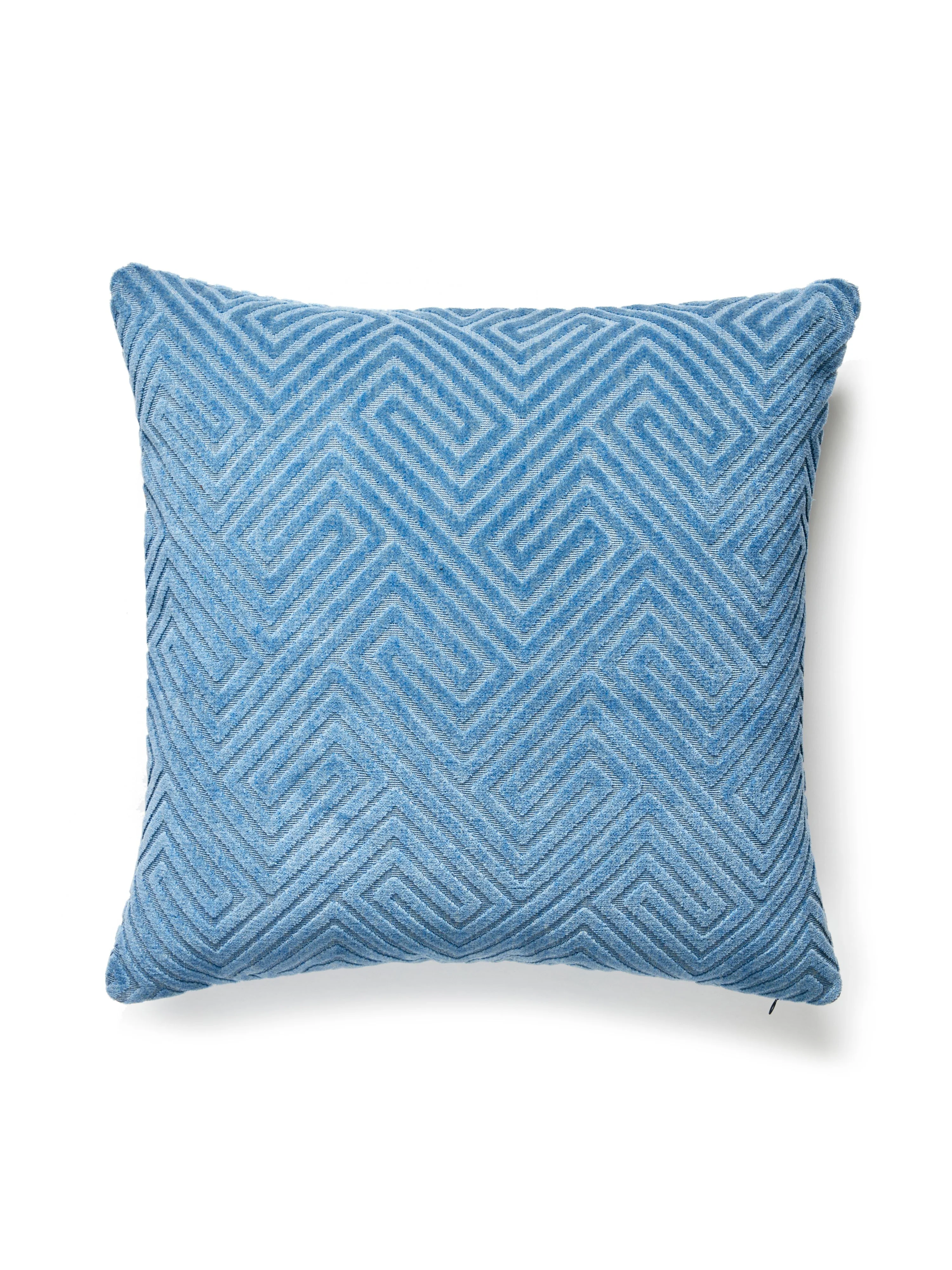 Scalamandre SC 0001MEANPILL MEANDER VELVET OUTDOOR PILLOW - Image 2
