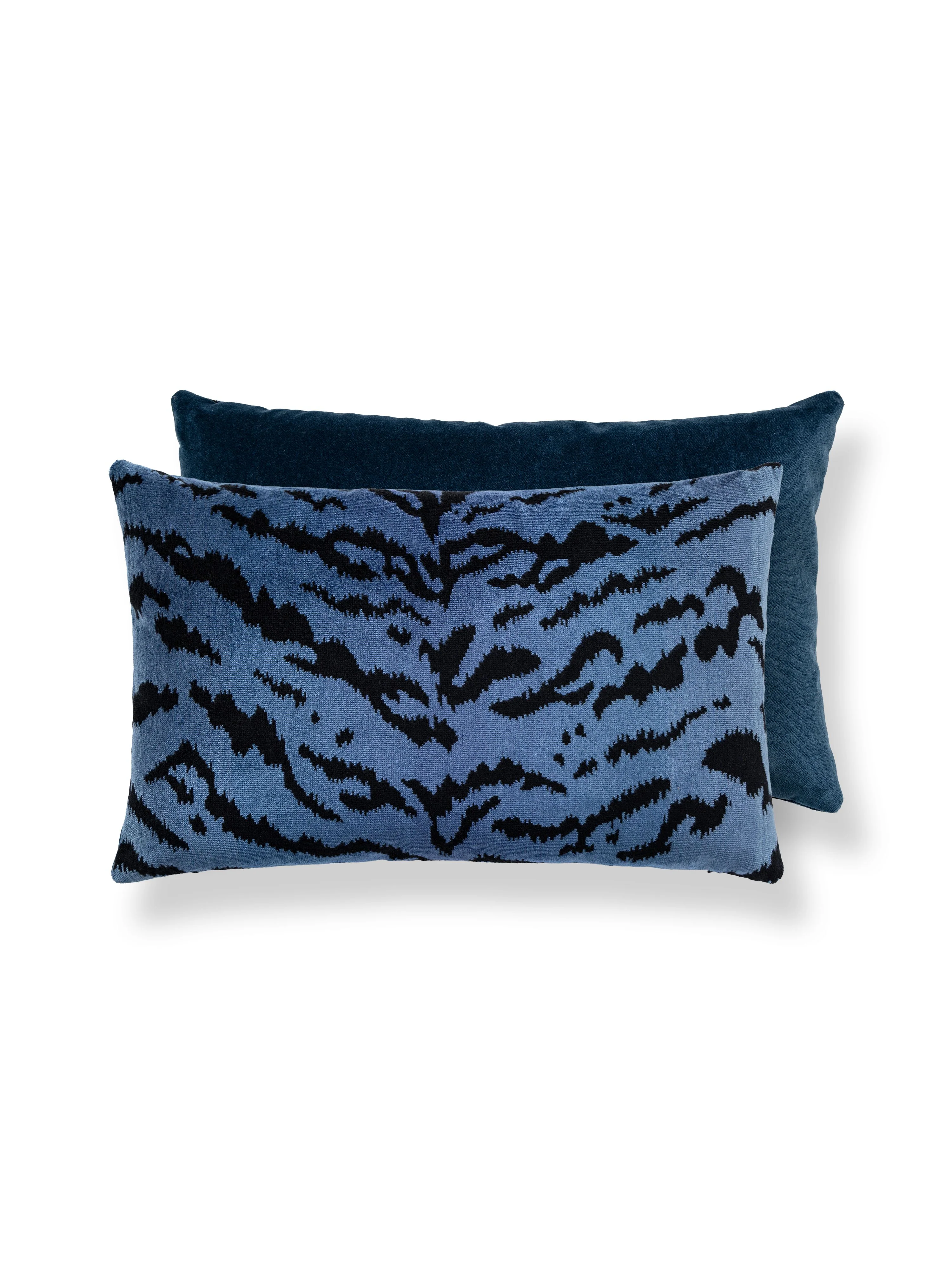Scalamandre SC 0004MBDK26167 TIGRE/VELVET LUMBAR PILLOW - Image 4
