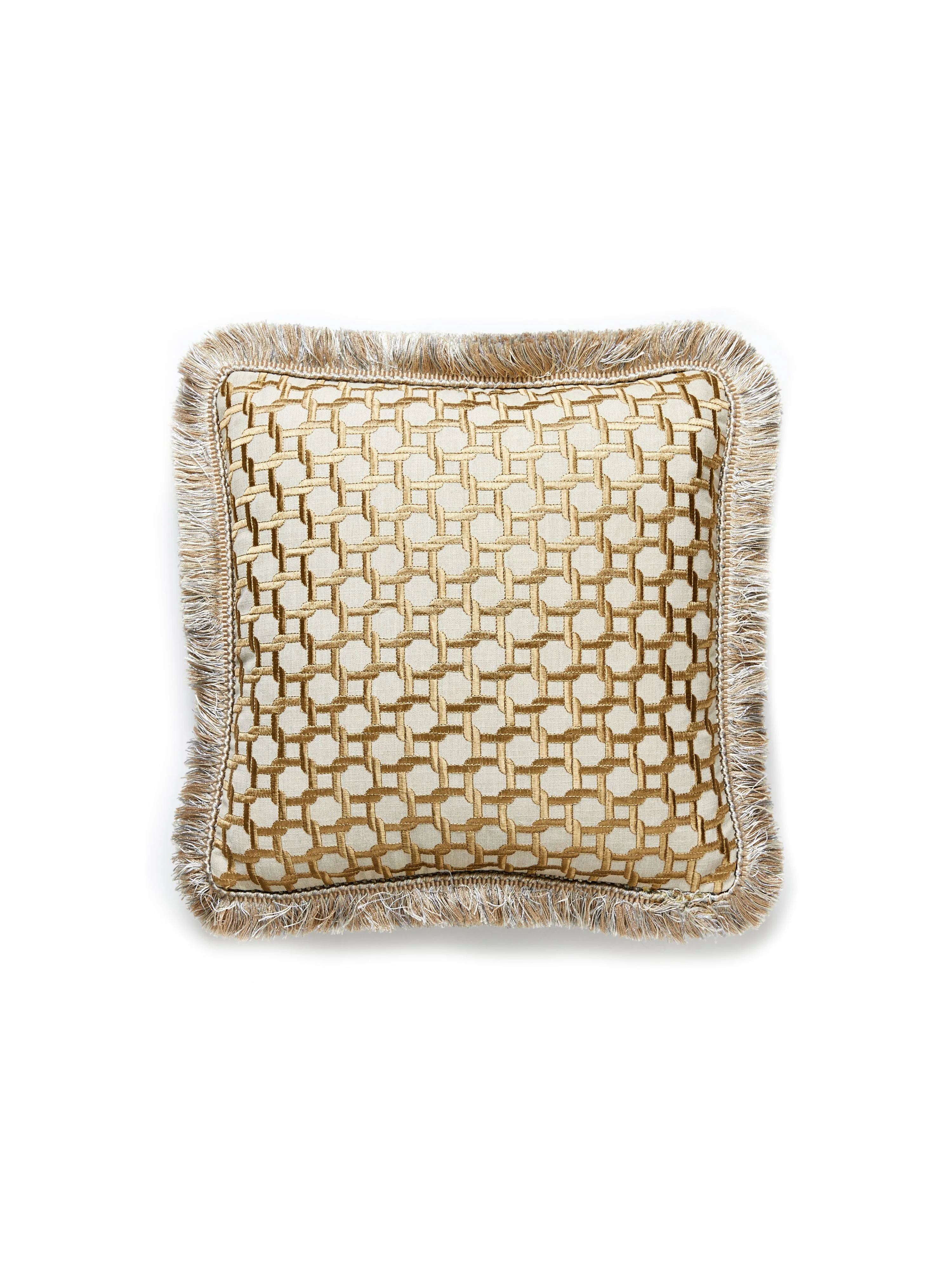 Scalamandre SC 0005LINKPILL LINK EMBROIDERY PILLOW - Image 2
