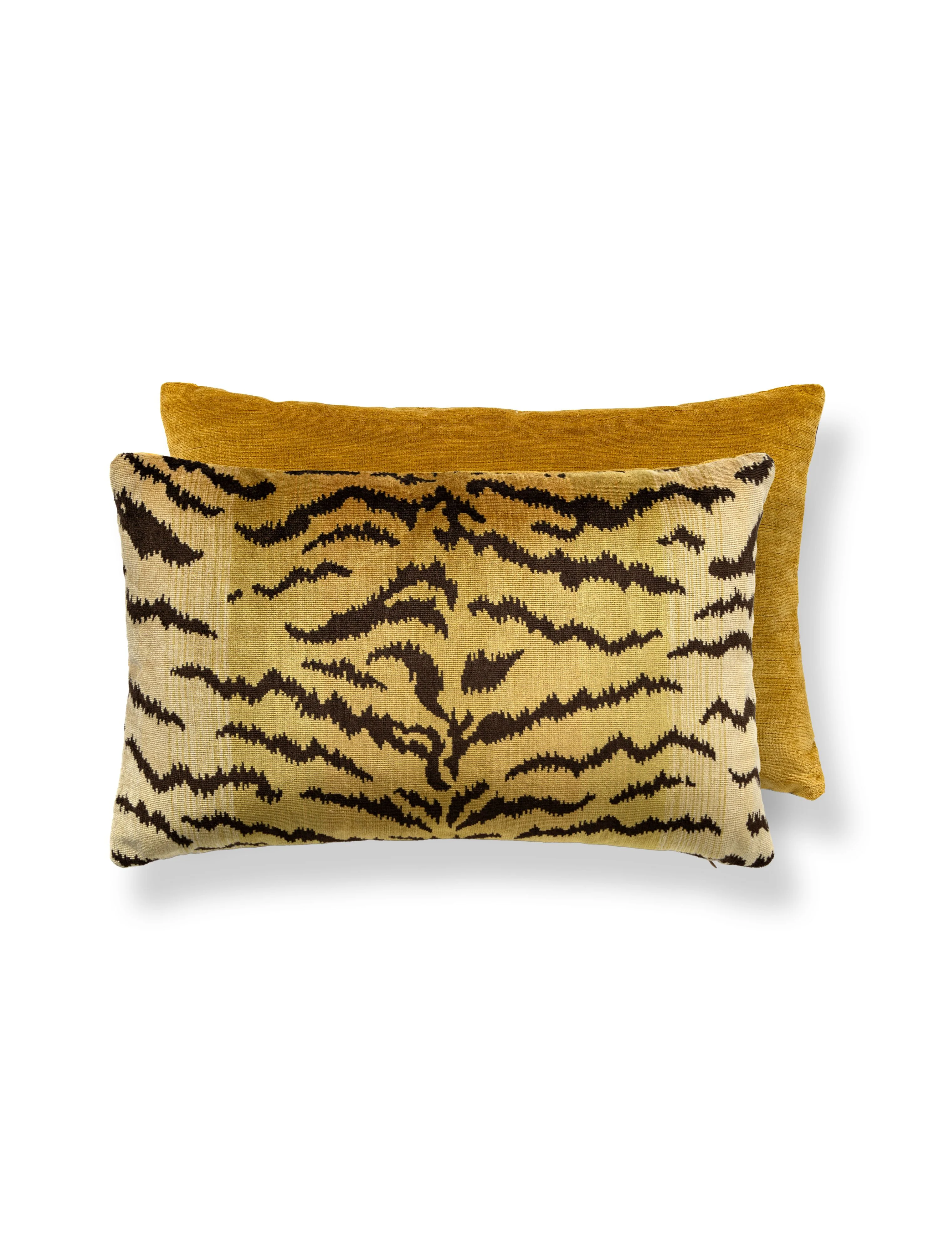 Scalamandre SC 0007MBDK26167 TIGRE/VELVET LUMBAR PILLOW - Image 4