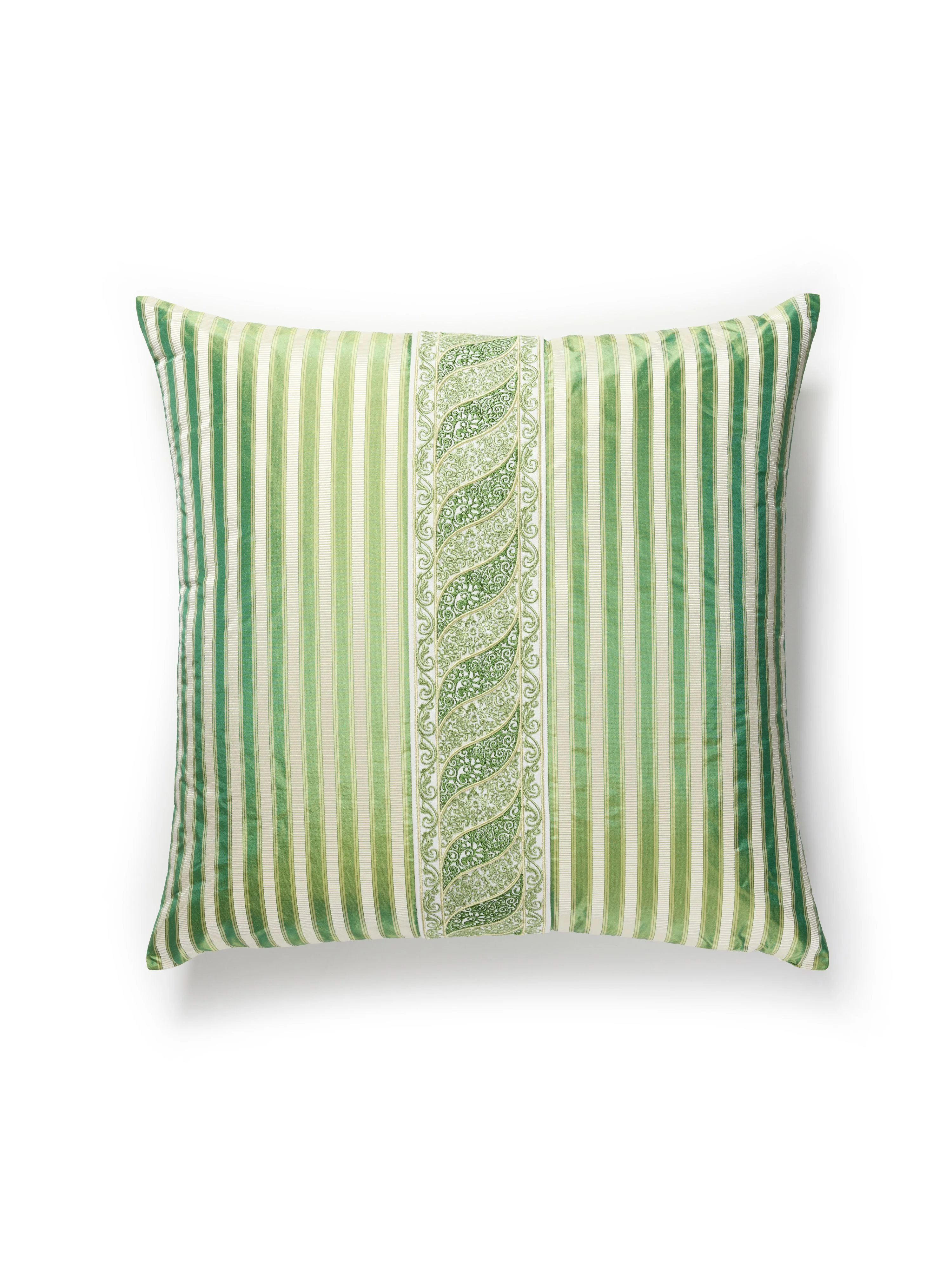 Scalamandre SC 5030SDDTT3340 PAISLEY/SHIRRED STRIPE PILLOW - Image 3