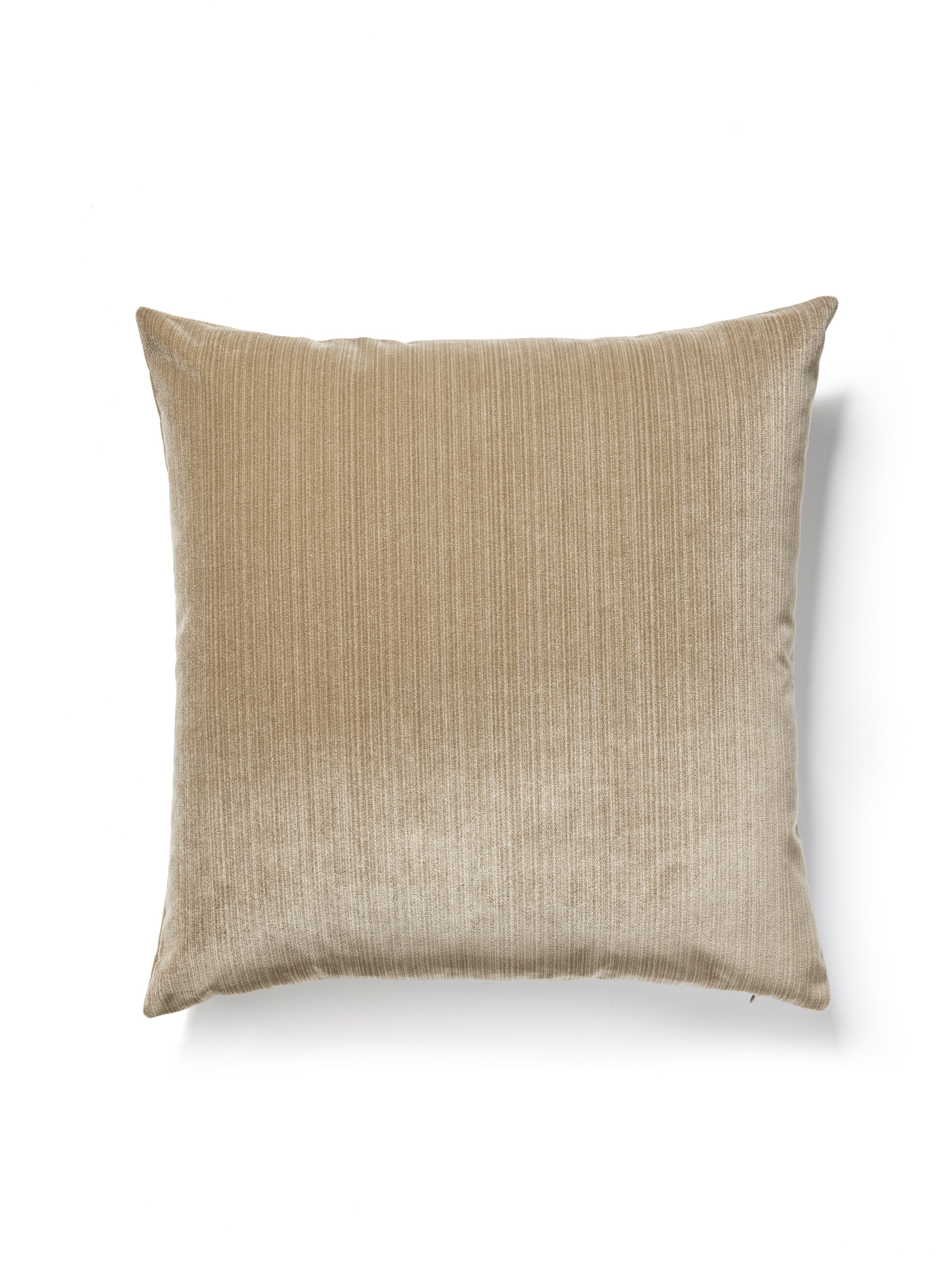 Scalamandre VW 0001STRIEPILL STRIE VELVET PILLOW