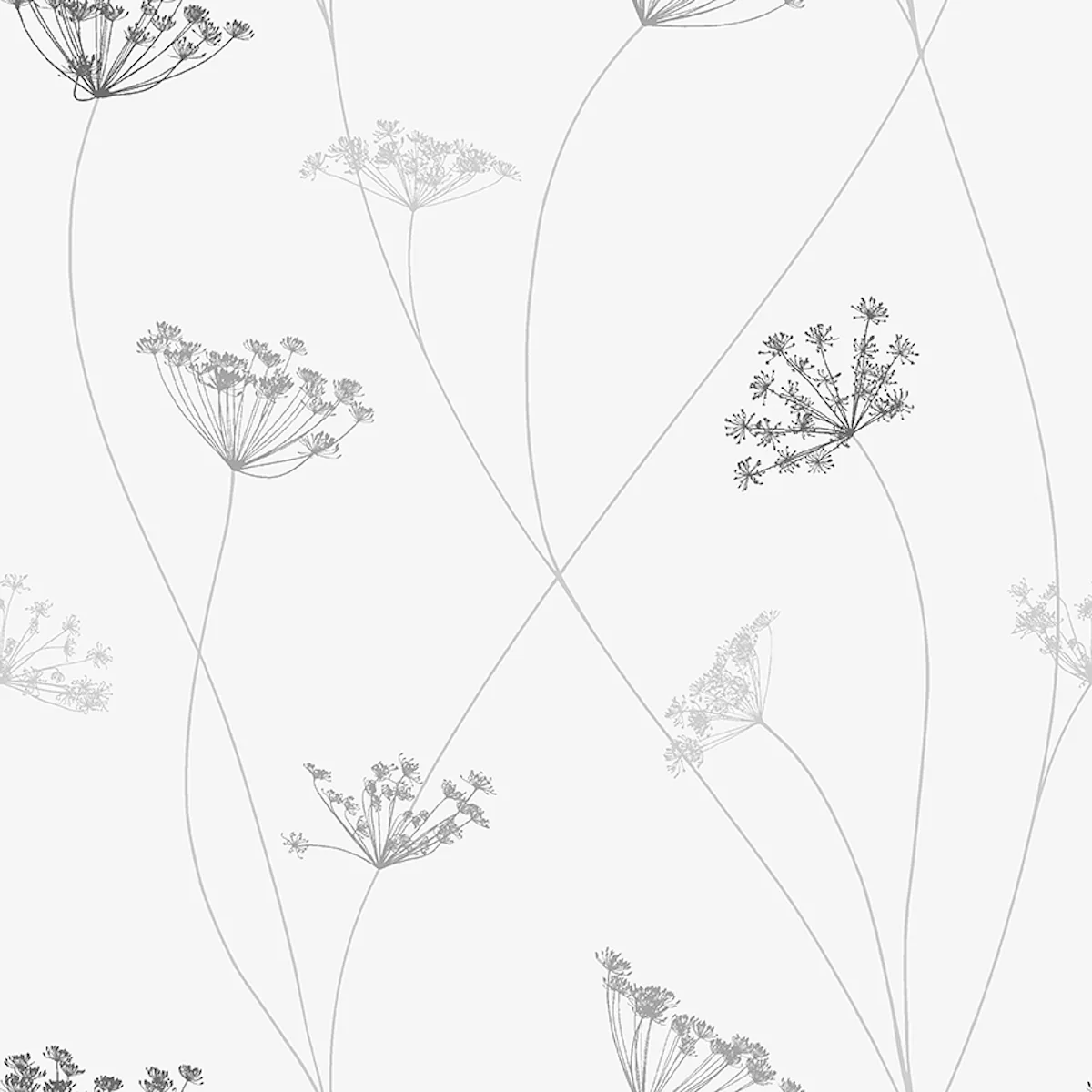 Schumacher 9303 Queen Anne White Wallpaper - Image 3