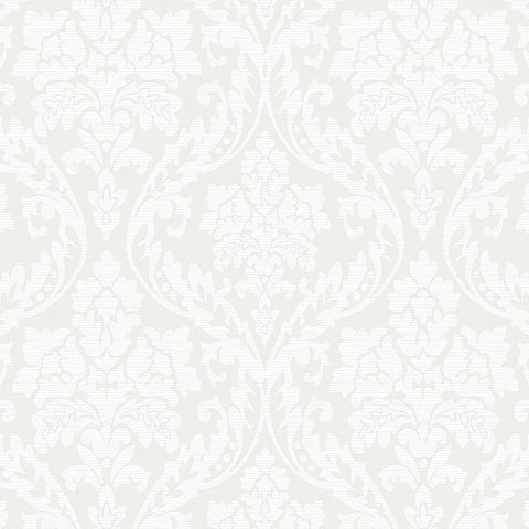 Schumacher 9324 Firenze Pearl Wallpaper
