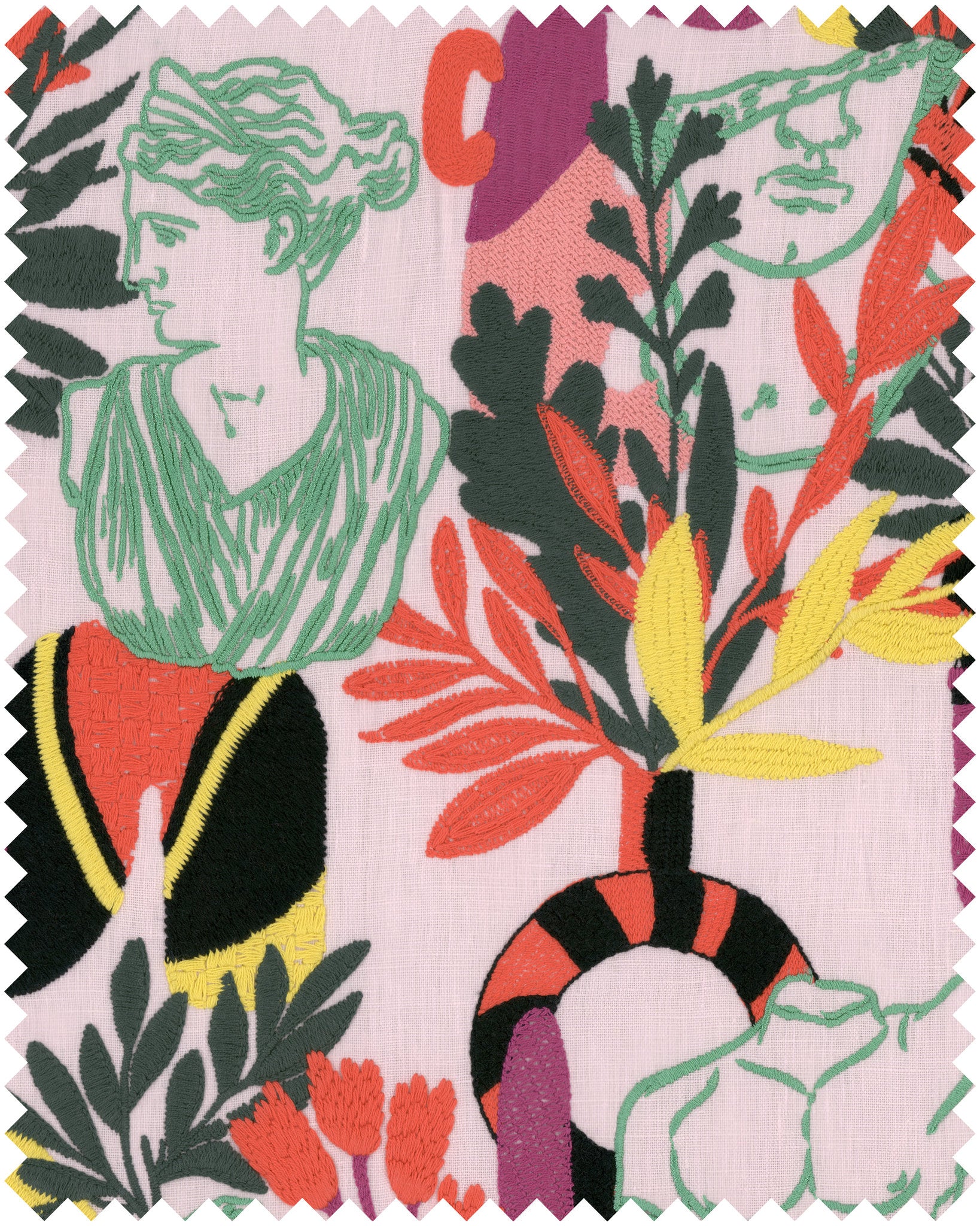 MindtheGap STATUARIO Pink FB00147 Fabric