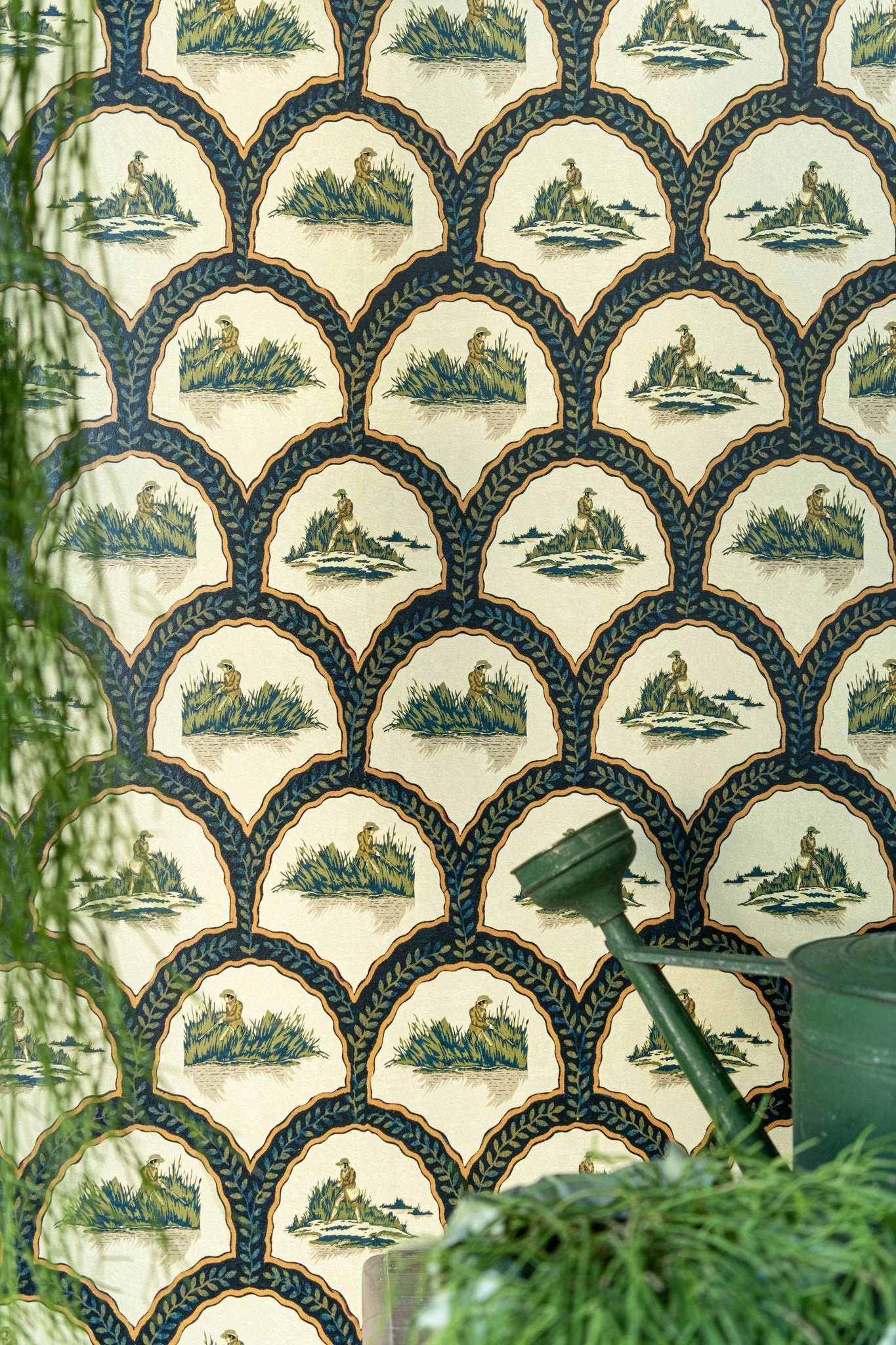 MindtheGap THE HUNTER Pale Green WP30159 Wallpaper - Image 12